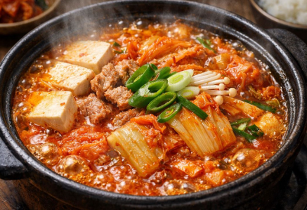 목살 김치찌개